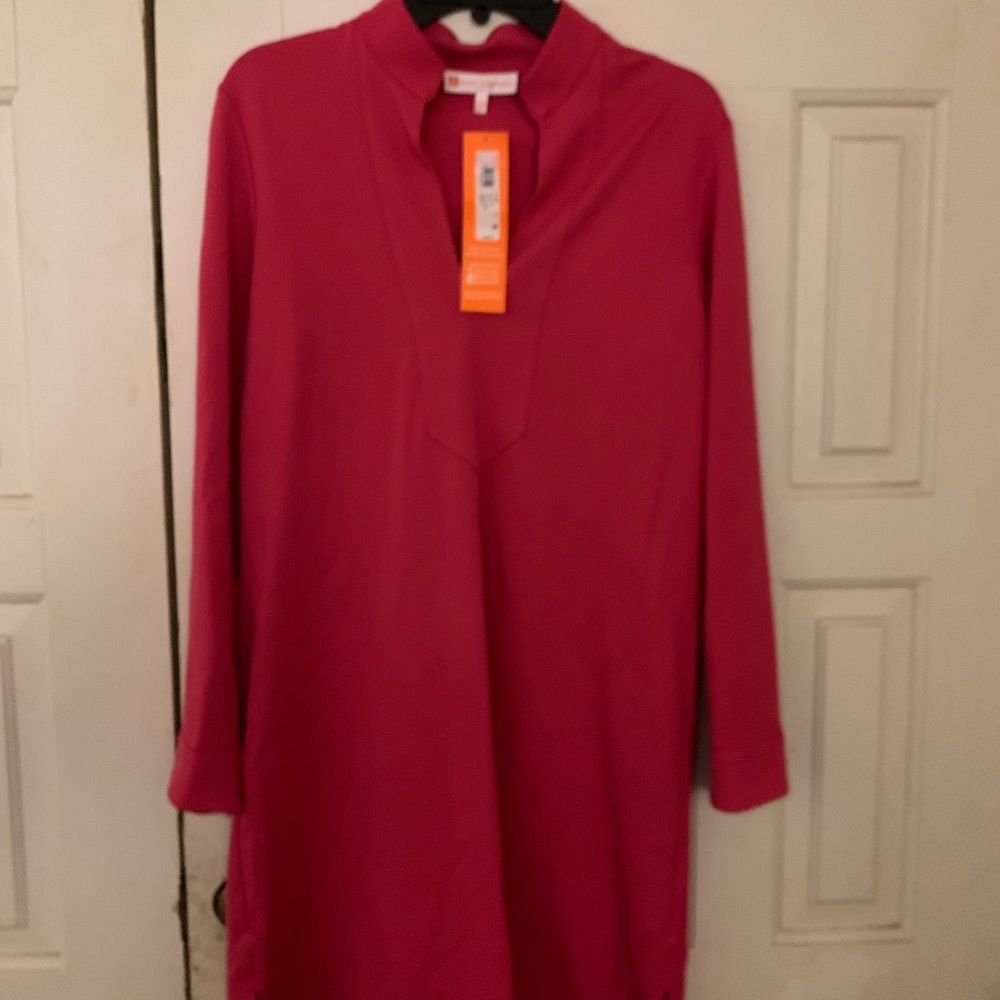 Jude Connally Pink Long Sleeve Dress